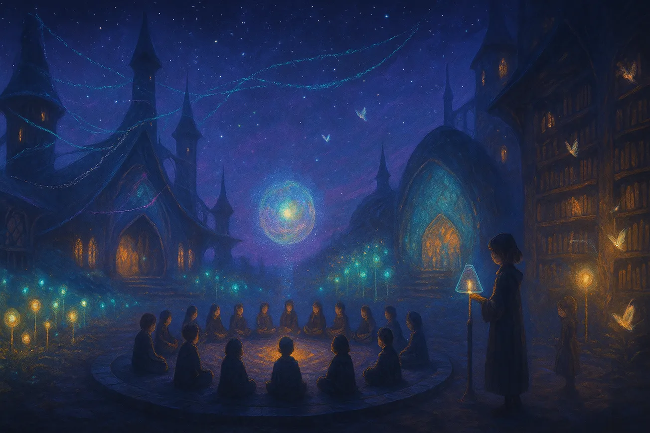 The Impossible School Beneath the Fold of Stars